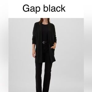 Gap women’s cardigan sweater black size xl new multiple sizes available